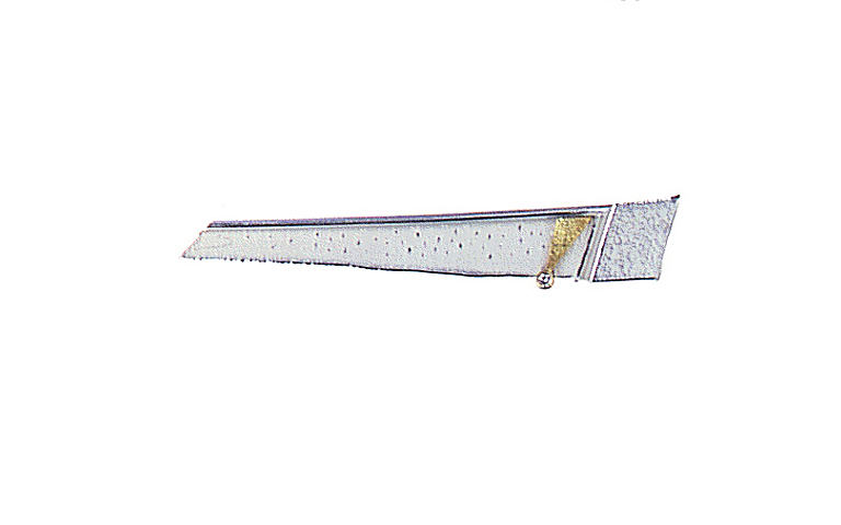 18011-Krawattenklammer, Gold 750, Silber 925