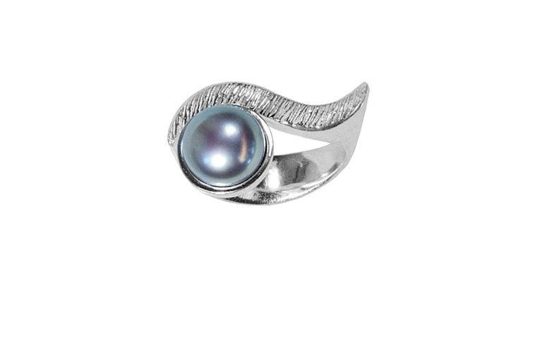 32009-Ring, Silber 925 mit Perle