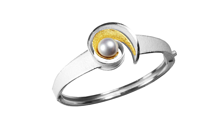 14268-Armschmuck, Silber 925 mit Gold