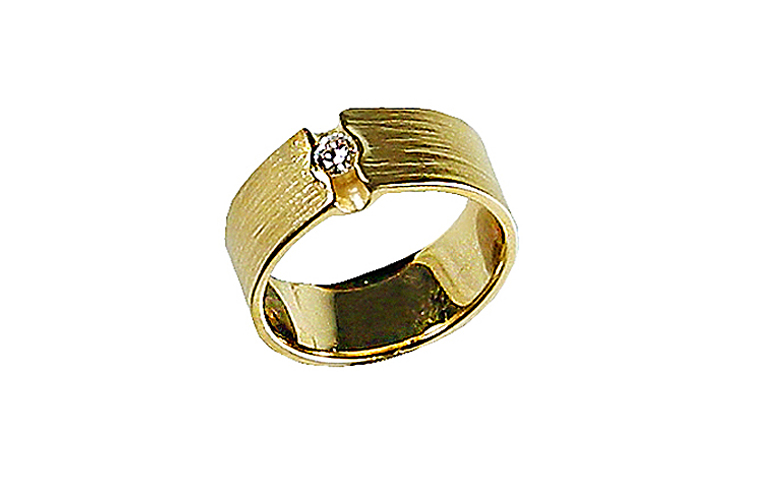 02240-Ring, Gold 750, Brillant