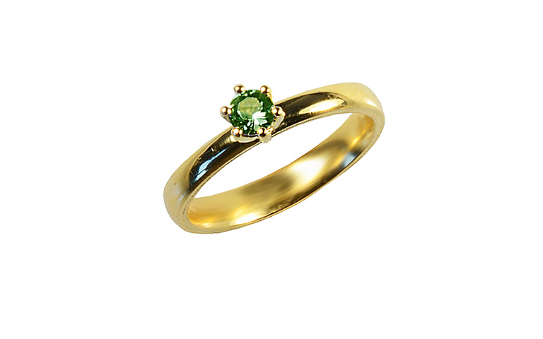 03166-Ring, Gold 750 mit Turmalin