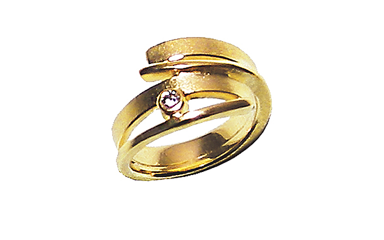 05172-Ring, Gold 750, Brillant