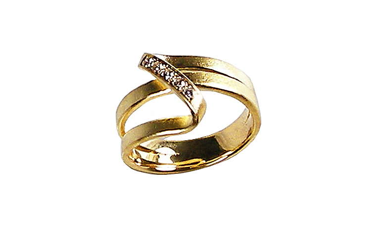 05175-Ring, Gold 750, Brillanten