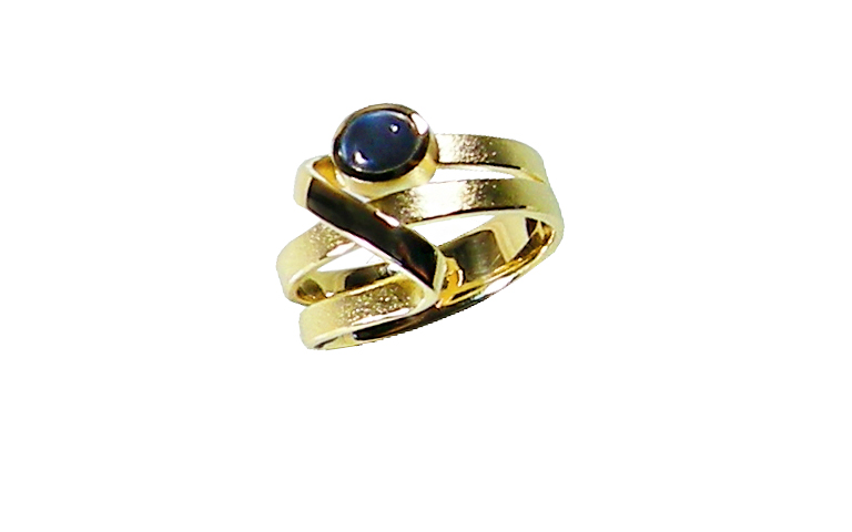 05176-Ring, Gold 750, Mondstein