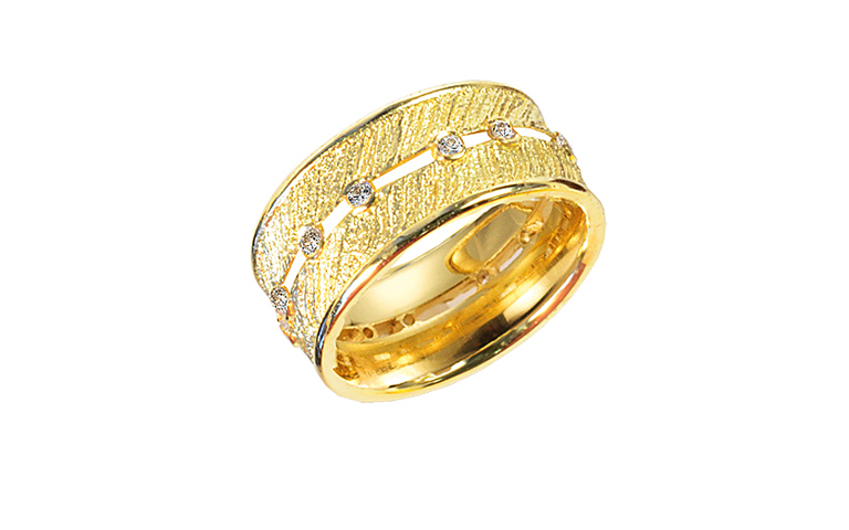 05452-Ring, Gold 750 mit Brillant