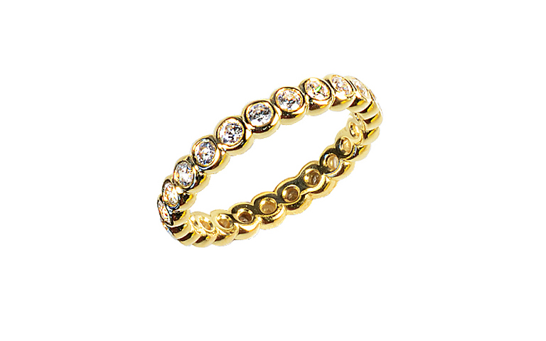 05458-Ring, Gold 750 mit Brillanten