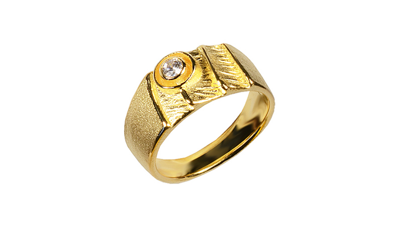 05460-Ring, Gold 750 mit Brillant