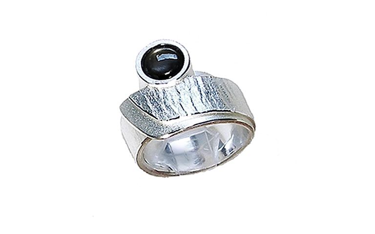 32008-Ring, Silber 925, Sternsaphier