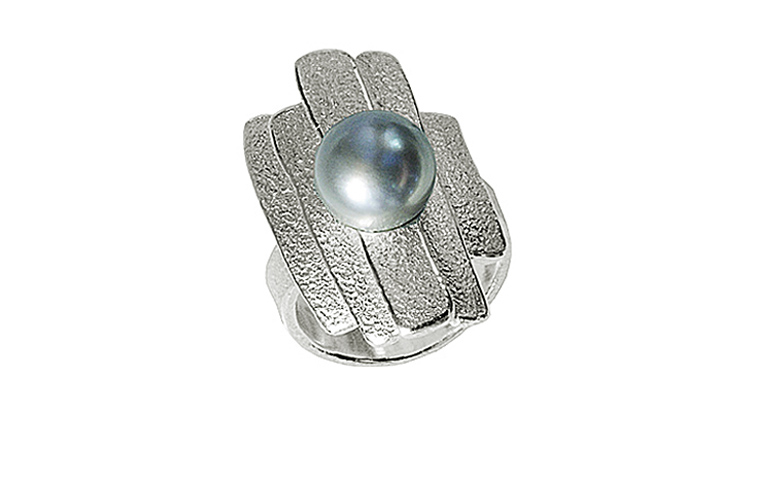 32030-Ring, Silber 925 mit Perle