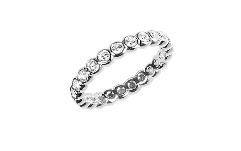 45458-Ring, Gold 750 mit Brillanten