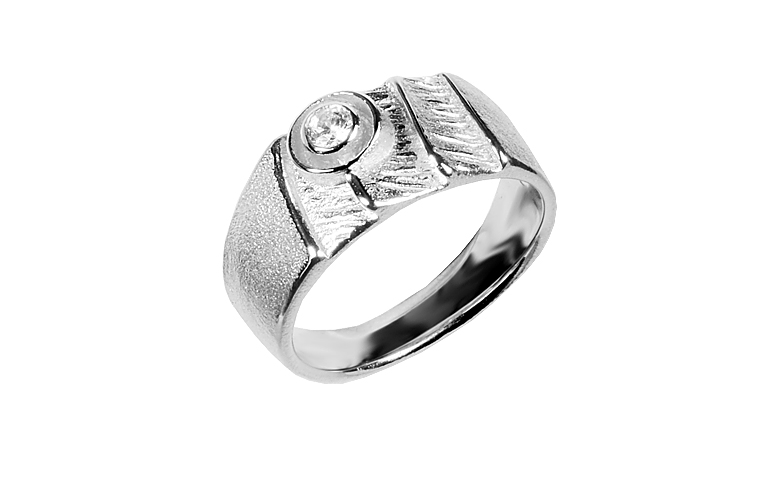 45460-Ring, Gold 750 mit Brillant