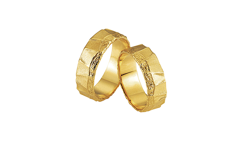 05159+05160-Trauringe, Gold 750