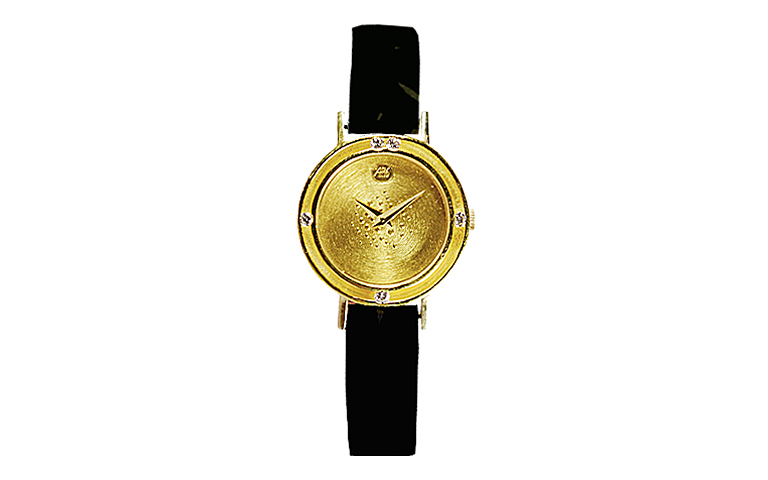 06282-Uhr, Gold 750 mit Brillanten