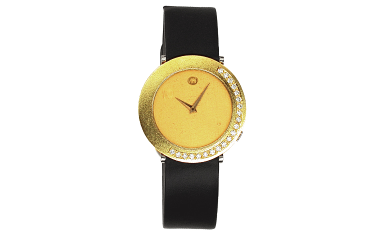 06289-Uhr, Gold 750 mit Brillanten