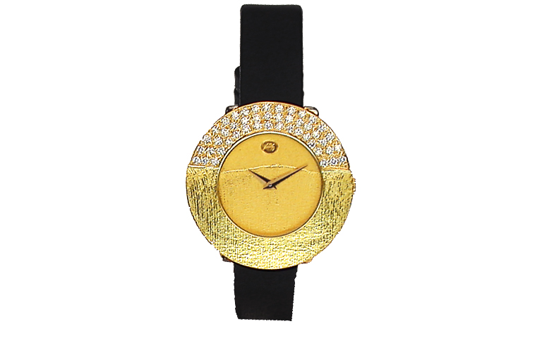 06291-Uhr, Gold 750 mit Brillanten