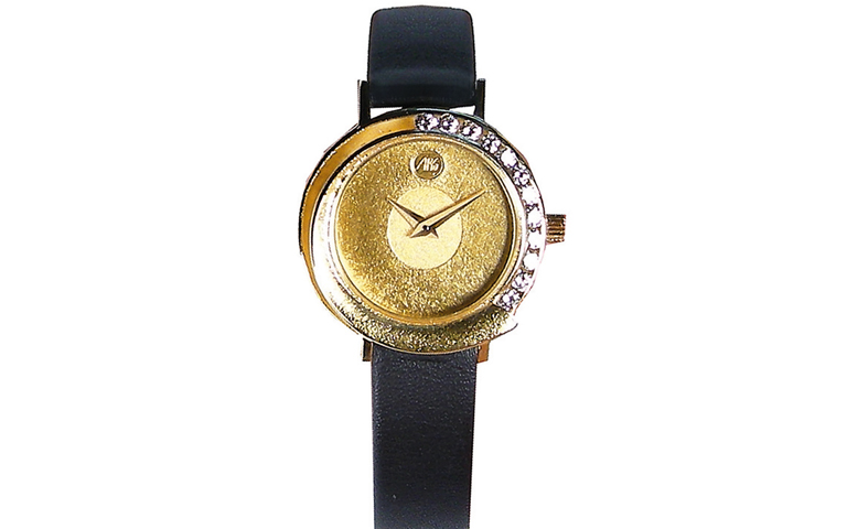 06295-Uhr, 750 Gold mit Brillanten