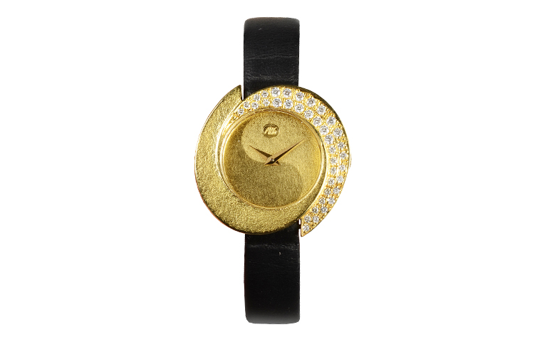 06297-Uhr, Gold 750 mit Brillanten