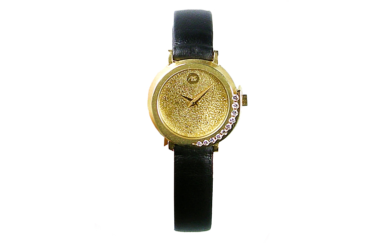 06357-Uhr, Gold 750 mit Brillanten