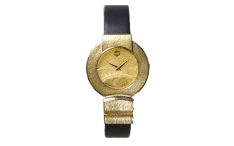 06370-Uhr, 750 Gelbgold