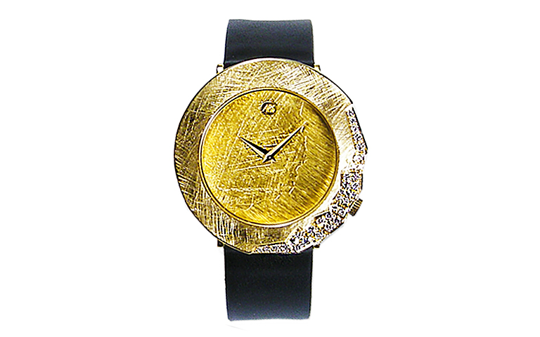 06376-Uhr, Gold 750 mit Brillanten