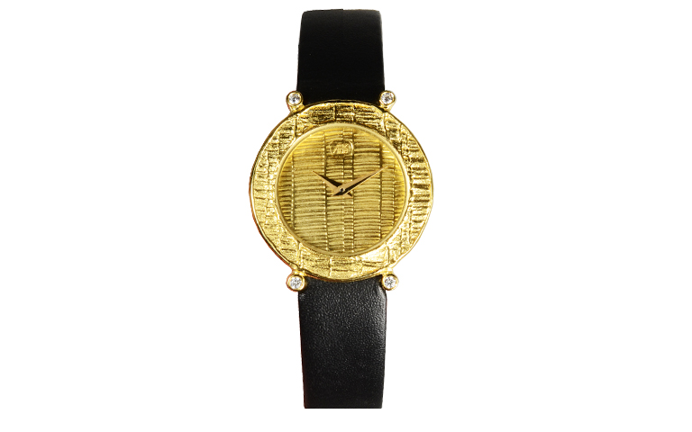 06383-Uhr, Gold 750 mit Brillanten