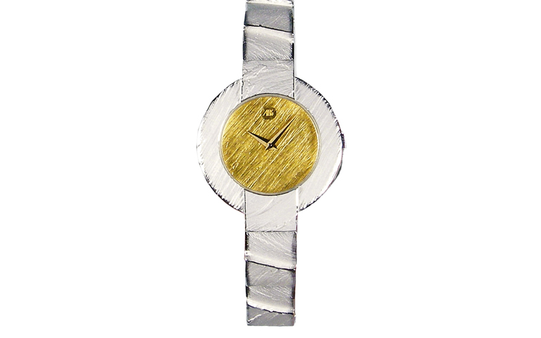 16209-Uhr, Silber 925, Gold 750