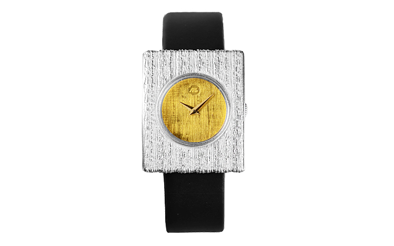16232-Uhr, Silber 925 mit Gold 750