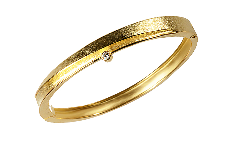 04315-bracelets, gold 750 with brillant
