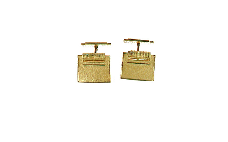 03065-cufflinks gold 750