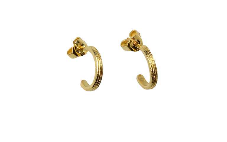 07059-earrings, gold 750