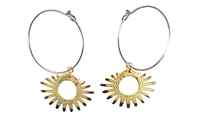 07413-earrings, gold 750