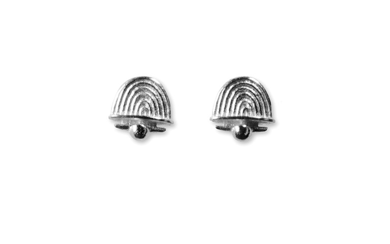 47349-earrings, white gold 750