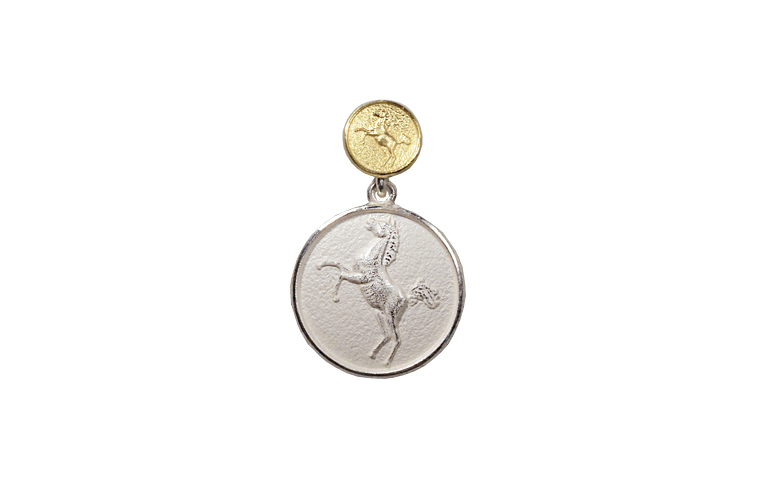 11647-necklace, silver 925 and gold 750
