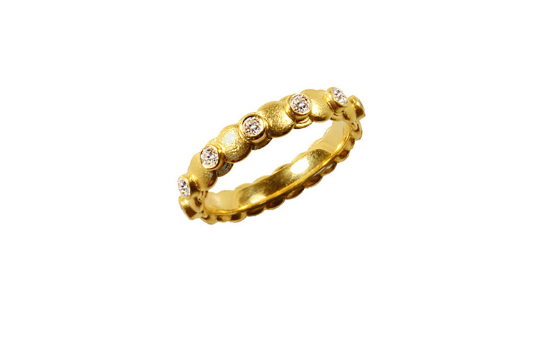 05192-ring, gold 750 with brillants