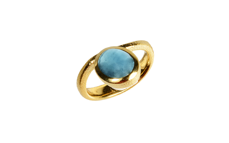 05395-ring, gold 750 with opal