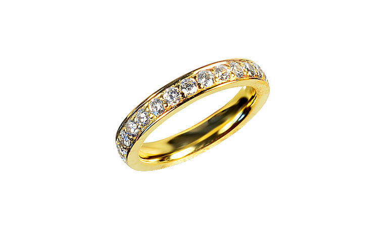 05453-ring, gold 750 with brillants