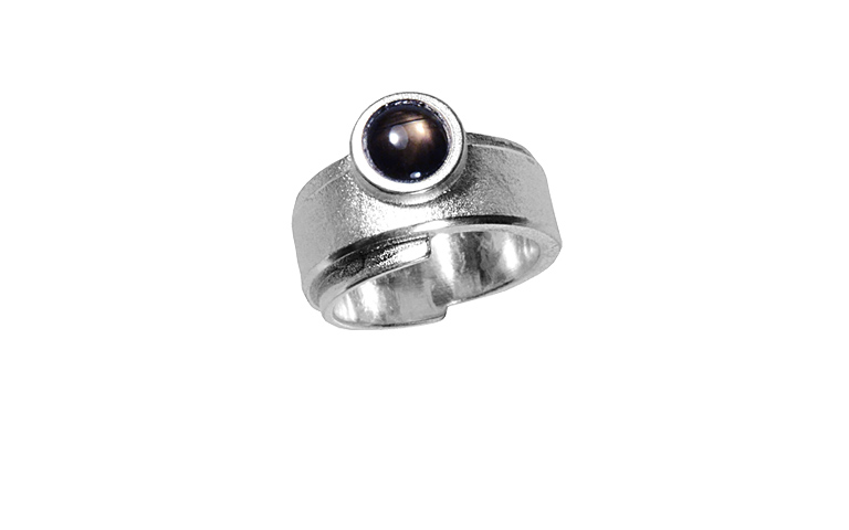 32006-ring, silver 925 and moonstone