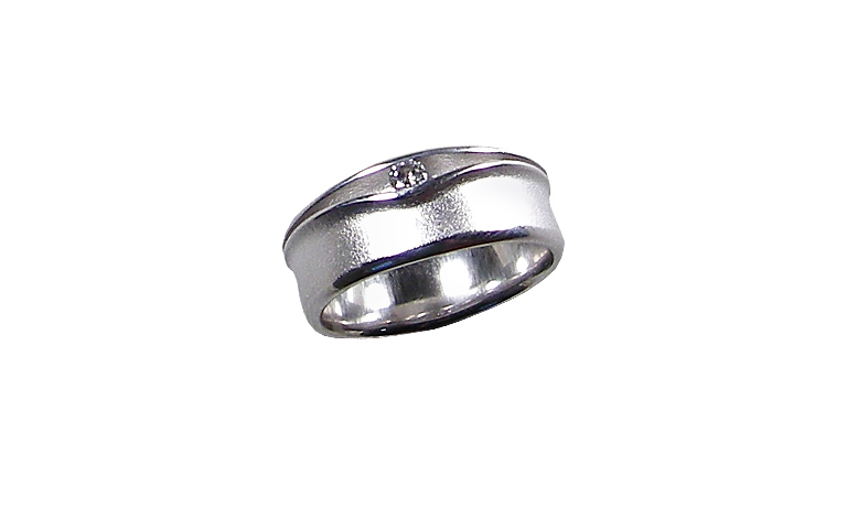 45186-ring, white gold 750 with brilliant