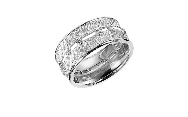45452-ring, gold 750 with brillant