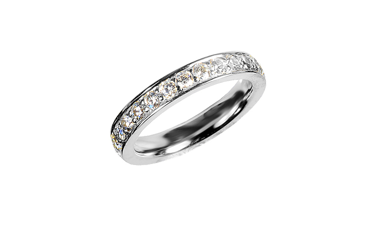 45453-ring, gold 750 with brillants