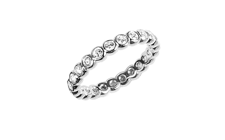 45458-ring, gold 750 with brillants
