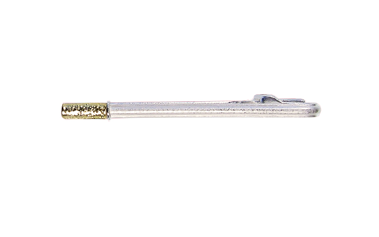 18010-tie-clip, silver 925, gold 750