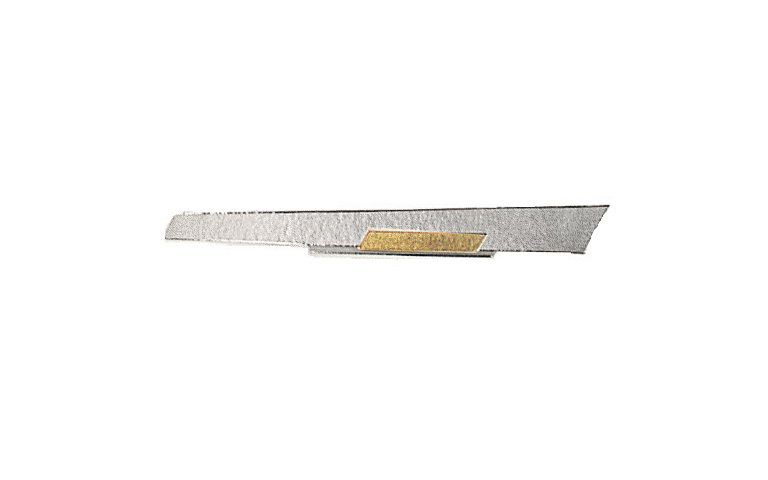 18017-tie-clip, gold 750, silver 925