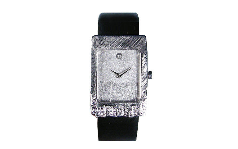 46571-watch, white gold 750 with brilliants